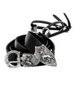Order of the Stag Sword Belt - Antique Silver 