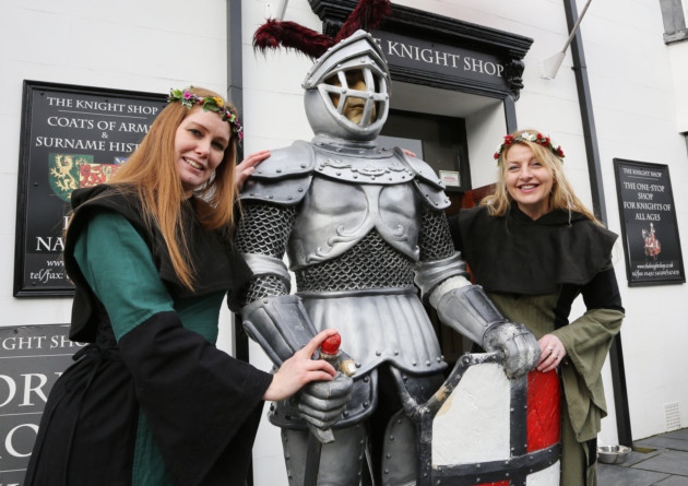 Photo of the trade showroom at The Knight Shop opposite Conwy Castle